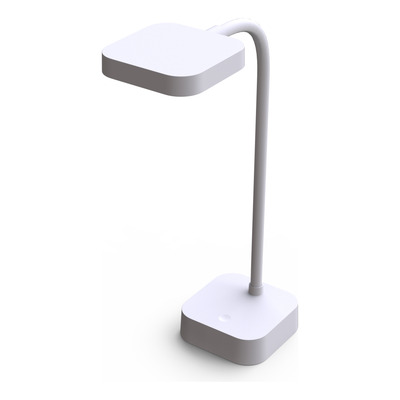 Lampara De Escritorio Led Saveira Blanca Flexible Tl200b Mks