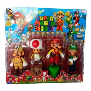 Figuras Animadas Mario Bross Coleccionables Personajes