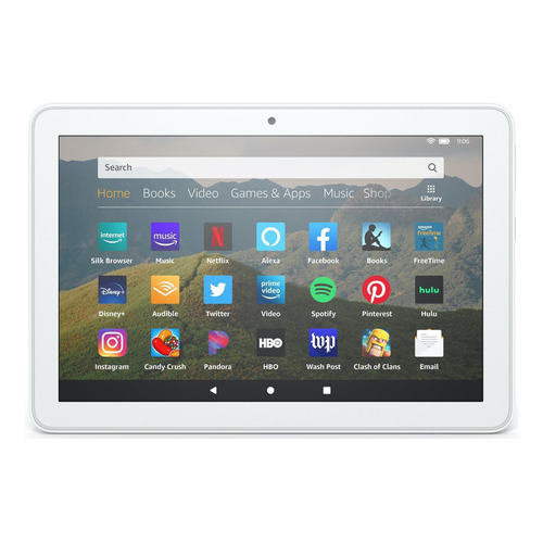 Tablet  Amazon Fire HD 8 2020 KFONWI 8" 32GB color white y 2GB de memoria RAM