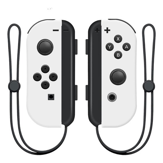 Set De Control Joy-con Joystick Inalámbrico Nintendo Switch Color Blanco