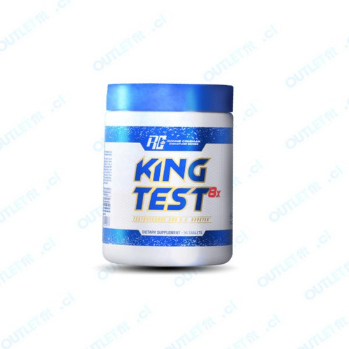 King Test8x +testo + Óxido Nitrico. A Crecer Y A Definir