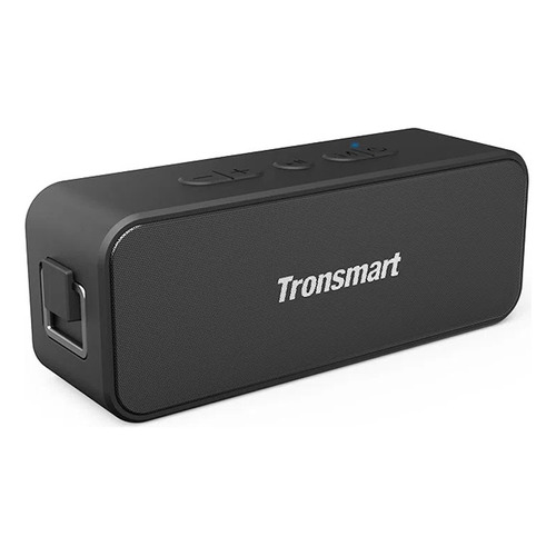 Bocina Bluetooth Tronsmart T2 Plus Ipx7 Deep Bass Portatil Color Negro