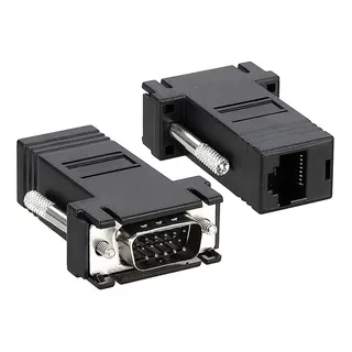 Extensor Vga A Rj45 Extender Hasta 30 Metros Utp Cat5e/cat6