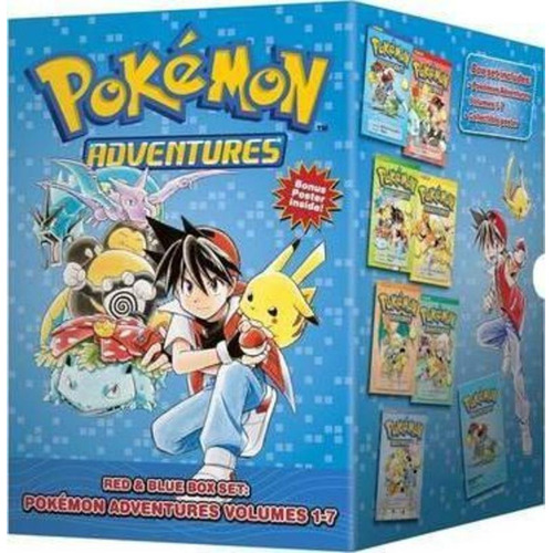 Pokemon Adventures Red & Blue Box Set - Hidenori Kusaka