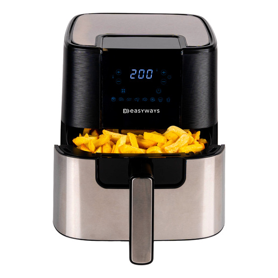 Freidora De Aire Air Fryer Chic 5,5 L Color Negro