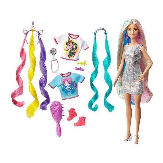 Barbie Fashionista, Barbie Peinados De Fantasía