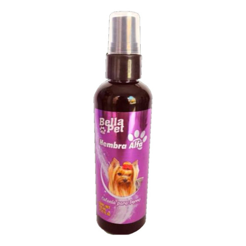 Colonia Para Perro Hembra Alfa 125 Ml Bella Pet