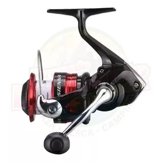 Reel Frontal Shimano Sienna 1000 Fg Spinning Pesca Pejerrey Color Negro Lado De La Manija Derecho/izquierdo