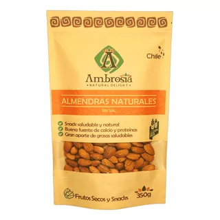 Ambrosia Almendras Naturales Sin Gluten 350 G