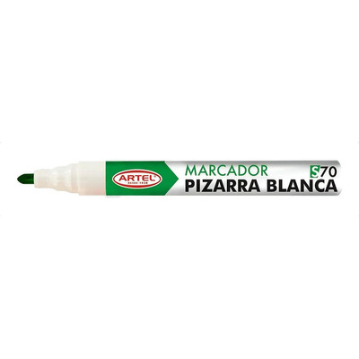 Plumón Marcador De Pizarra De Colores Artel S70 Color Verde