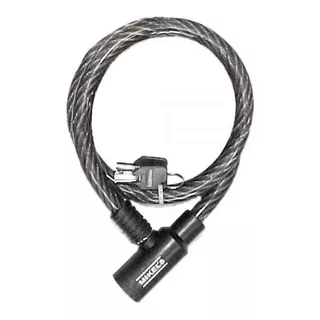 Cable Candado Flexible Llave Seguridad 9 Mikels C-1690