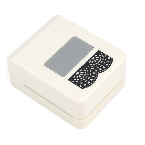 Cassette P/base De Corte De Guardas Ibi Craft 50mm Puntillas Color Blanco Forma De La Perforación Guardas Puntillas