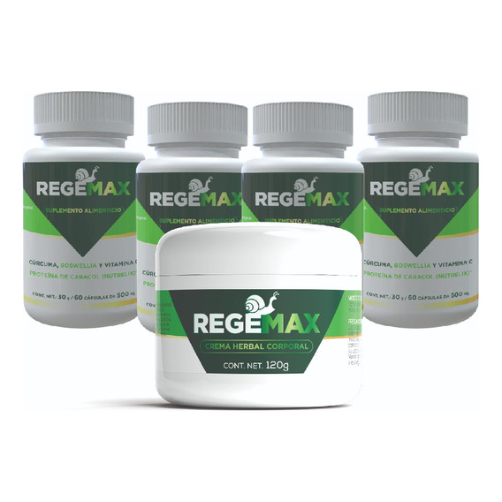 Regemax Regenera Articulaciones X Medio De Nutrelix + Crema