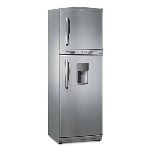 Heladera frost free Bambi NF1600 gris plata con freezer 329L 220V