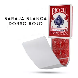 Baraja Bicycle Cara Blanca P/magia - Tangomagic - Bar Mágico