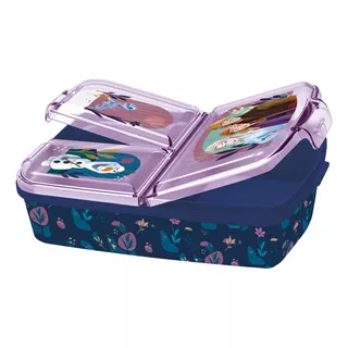 Lunchera Infantil Sandwichera Multiple Disney Frozen Color Lila