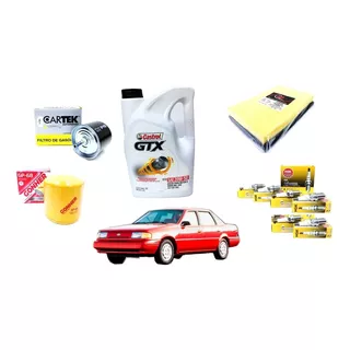 Kit De Afinación Ford Topaz 3.0l 1993 Aceite Castrol