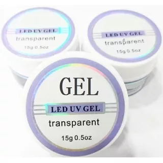 Gel Alongamento Unha Acrigel15gr Led Uv Acrigel Cores 