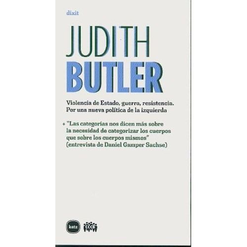 * Violencia De Estado, Guerra, Resistencia - Butler, Judith