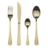 Cuberteria 24 Pzs Acero Inox Munich Champagne - Bergner