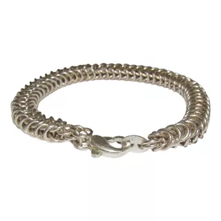 Pulsera Plata 925 Cam Leviatán Tejida