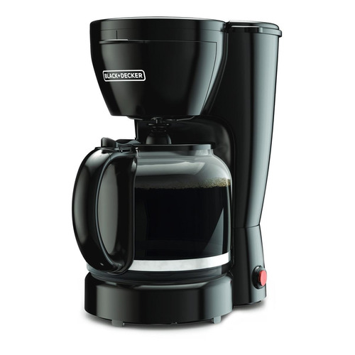 Cafetera empotrable portátil Black+Decker CM0910 semi automática negra de filtro 120V