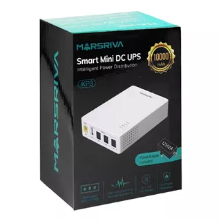 Mini Ups Marsriva Dc 10000 Mah Kp3 Respaldo Hasta 3 Router