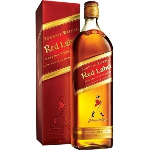 Whisky Johnnie Walker red label 1L