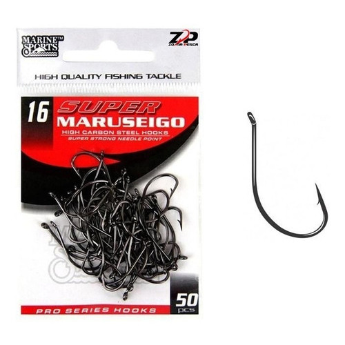 Anzuelo Marine Sport Super Maruseigo N°16 X 50 Unidades