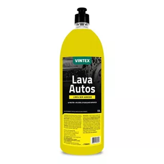 Lava Autos Vintex 1,5l Concentrado Neutro Shampoo Automotivo