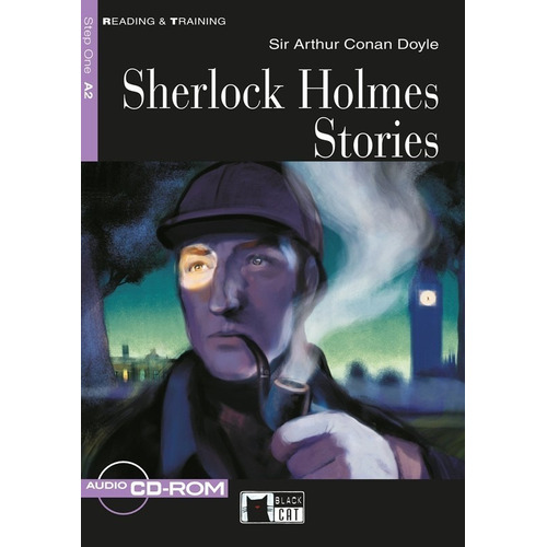 Sherlock Holmes Stories + Cd-rom - Reading And Training A2, De An Doyle, Arthur. Editorial Vicens Vives/black Cat, Tapa Blanda En Inglés Internacional, 2008