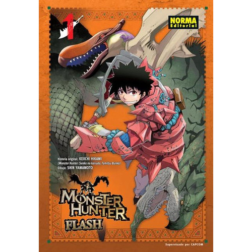 Monster Hunter Flash 1, De Hikami, Keiichi. Editorial Norma Editorial, S.a., Tapa Blanda En Español