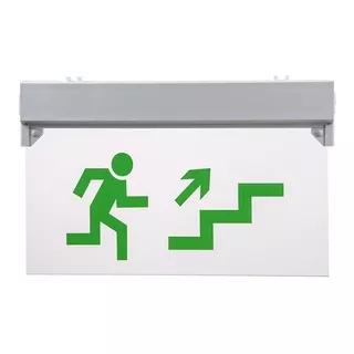 Cartel Escalera Arriba Led Bateria 3hs 4 Posiciones 220v Ion