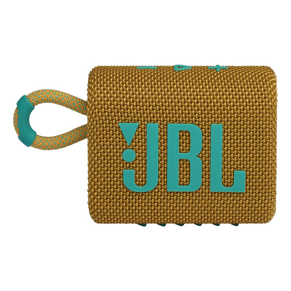 Bocina JBL Go 3 portátil con bluetooth waterproof yellow 
