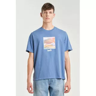 Remera Levis Hombre Relaxed Fit Picture Wave Po