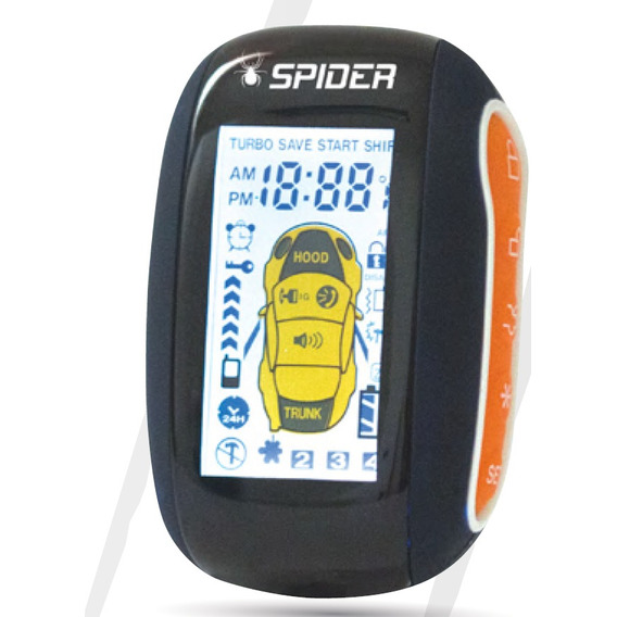 Alarma Seguridad Universal Spider 2 Vias Display Antirobo