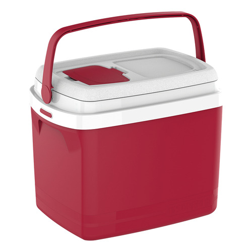 Estuche refrigerador con correa Tropical de 32 litros, color soprano rojo