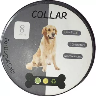 Collar Anti Pulga Repelente Para Perro 8 Meses De Protección