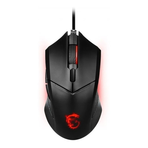 Mouse gamer de juego MSI  GM Clutch GM08 black