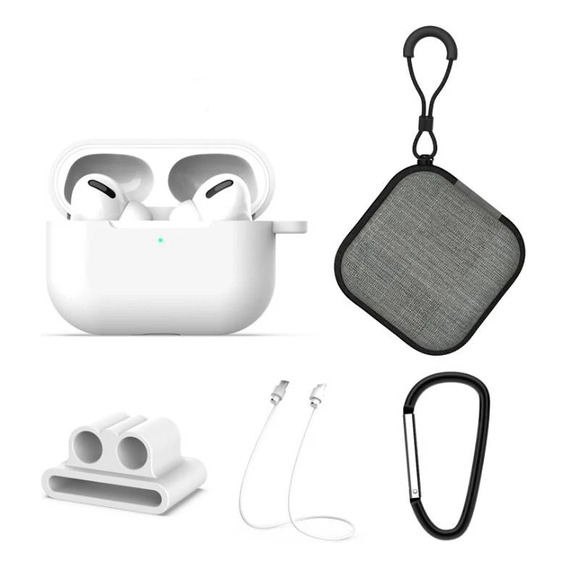 Kit Estuche Funda Correa Muñequera Compatible Con AirPods 3