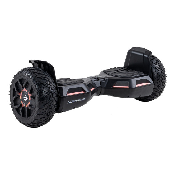 Skate eléctrico hoverboard Novaride NRB20 Negro/Rojo 8.5"