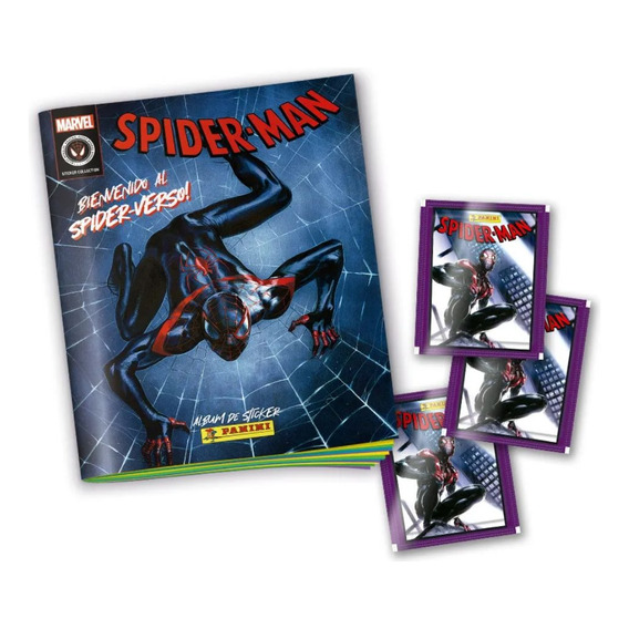 Pack Spiderman Bienvenido Al Spider-verso (álbum + 40sobres)