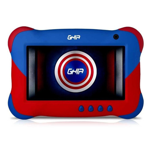 Tablet Para Niños Ghia 7 Pulgadas 1gb Ram 16gb WiFi Android 11 Color Azul y Rojo Modelo GK133A