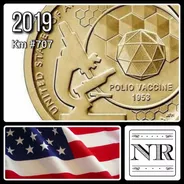 Estados Unidos - 1 Dolar - Año 2019 - Vacuna Polio - Pennsyl