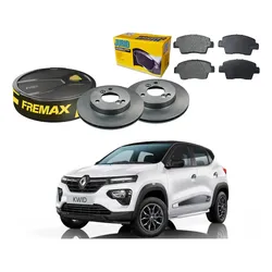  Kit Disco Pastilha Dianteira Jurid Kwid 1.0 12v 2022 A 2023