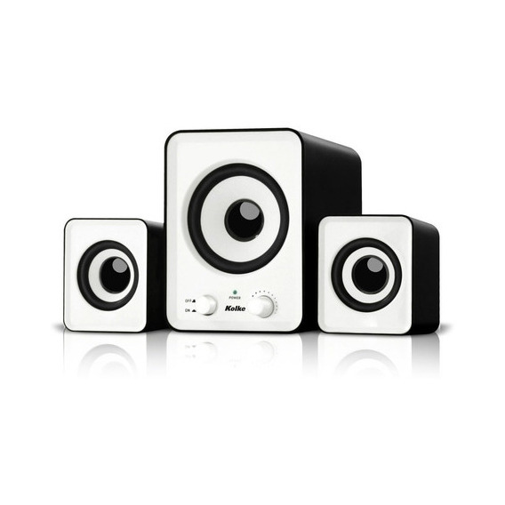 Parlantes 2.1 Kolke Kpc046 Subwoofer Usb Ctrol Volumen 25w