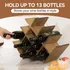 13bottle Wine Rack 4tier Nature Wood Wine Display Rack/...