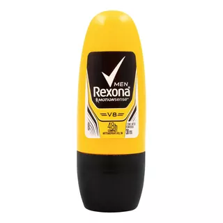 Antitranspirante Roll On Rexona V8 Desodorante 30 ml Fragancia Amarillo