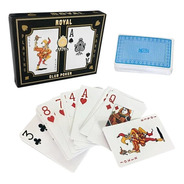 Naipes De Poker 108 Cartas Plastif. En 2 Mazos, Diverti Toys