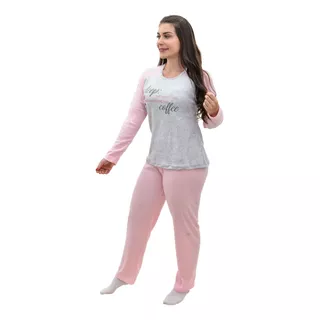 Pijama Feminino De Inverno Sophia Plush Victory